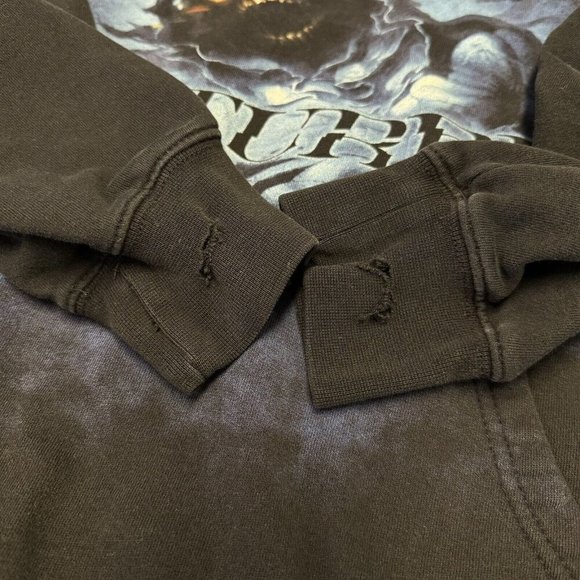 Disturbed Asylum Band Hoodie Adult Small Black Big Print Rock Sweatshirt 2010 - Picture 8 of 15